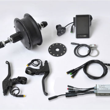 Electric Bike Conversion Kits: 350-500W 36-48V Rear Drive & Front Hub Motors for Fat Tire Ebikes