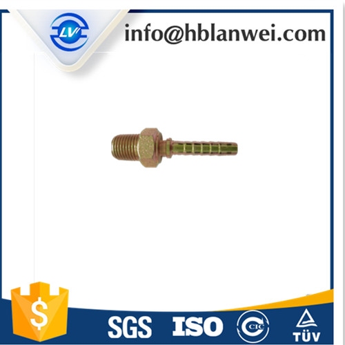 Threaded Brass Hydraulic Hose Fitting