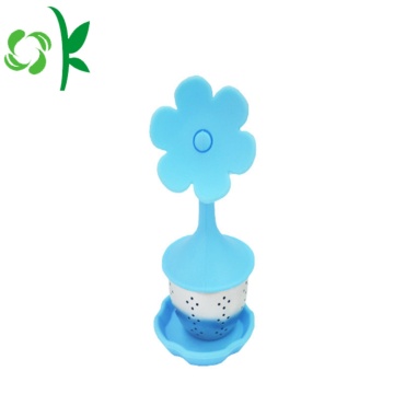 Silikon Blume Tee Infusers Cup Großhandel