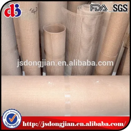Jiangsu Manufacturers wholesale Professional manufacturer PTFE Teflon mesh conveyor belt