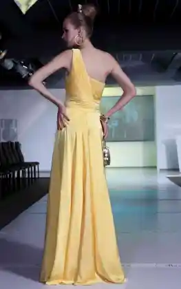 DORISQUEEN(DORIS) hot sale one shoulder arabic evening dress