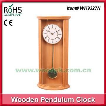 Timber wooden wall clock