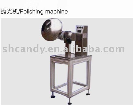 Small candy polishing machine for lab use