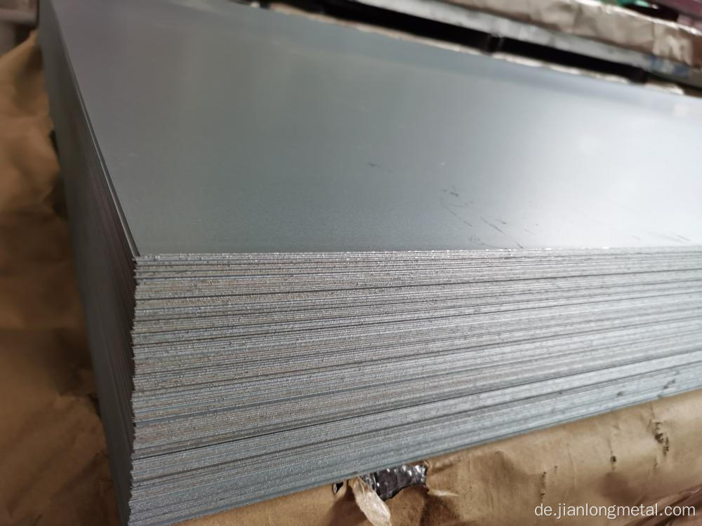 ASTM DX51D 80 120 275 verzinkter Stahlplatte