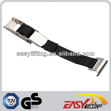 45MM Flat Hook PE Webbing Overcenter Buckle Strap