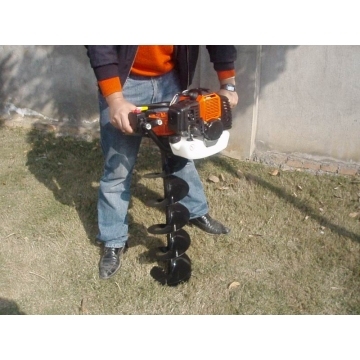 Petrol 49cc kuasa tanah penggerudi/bumi gerimit/lubang Digger
