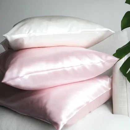 white Silk mulberry pillowcase custom 100% mulberry pure mulberry silk pillow cases pillow cover white