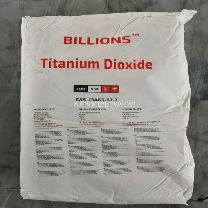 Lomon Rutile Titanium Dióxido BLR-698 para fabricação de papel