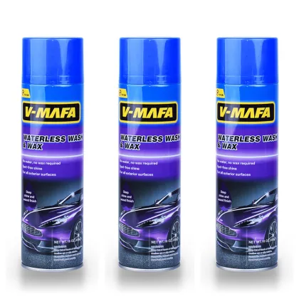 liquid can car spray waterless wash and wax