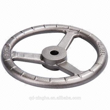 OEM china factory steering wheel alloy wheel cast iron wheels with zinc plating
