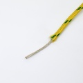 UL 3122 18# alambre de trenza de silicona amarilla