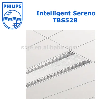 Philips Ceiling Lamp Intelligent Sereno TBS528 2xTL5-28W Fluorescent Office Light