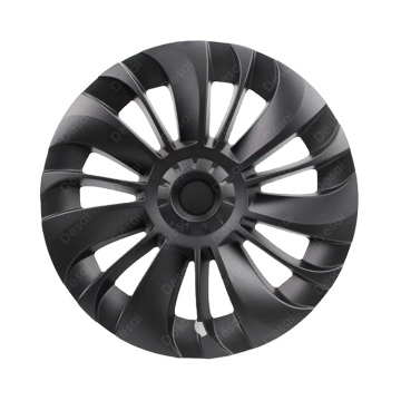 Whirlwind 19" Hub Cap for Tesla Model Y 14-Rim Custom No-Emblem Wheel Protector (2021-2023)