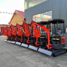 Crawler Hydraulic 1,7 tonne Mini excavateurs