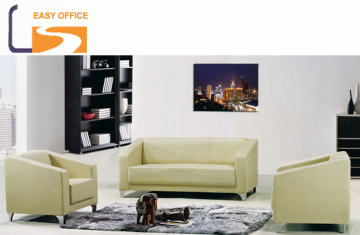 Small used cheap leather office sofa set designs