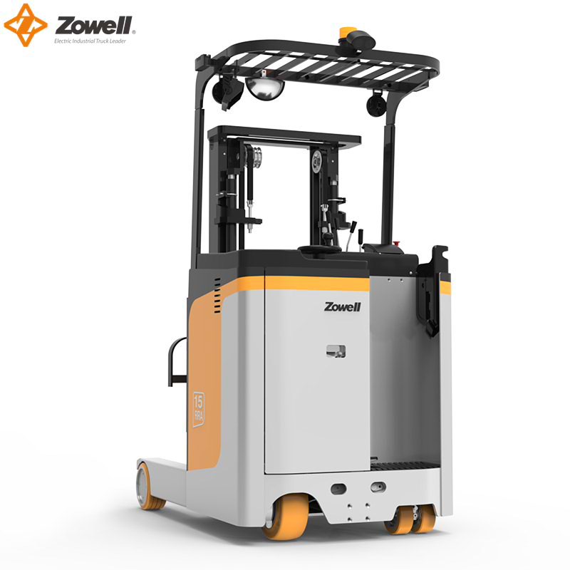 48 voltage reach truck 7.5m triple mast