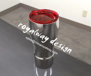 450 ML stainless steel double wall insualted suction travel tumbler mug with lid