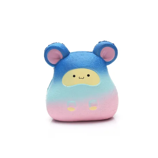 Custom Color Mouse Stress Ball - PU Animal Foam Ball Toy for Advertising Gifts