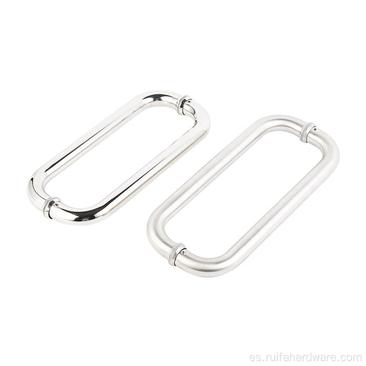 Manijas de la ducha de doble acceso