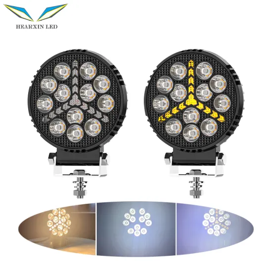 3 Inch 20W Round Darth Vader LED Work Light for 4x4 Offroad Vehicles