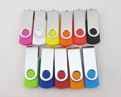 Borong Colorful Swivel Custom Logo USB Pen Drive