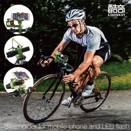 Three Colors PC material bike mount , 360 dgree ratation bike holder cell phone