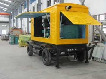 400kVA diesel mobile trailer generator