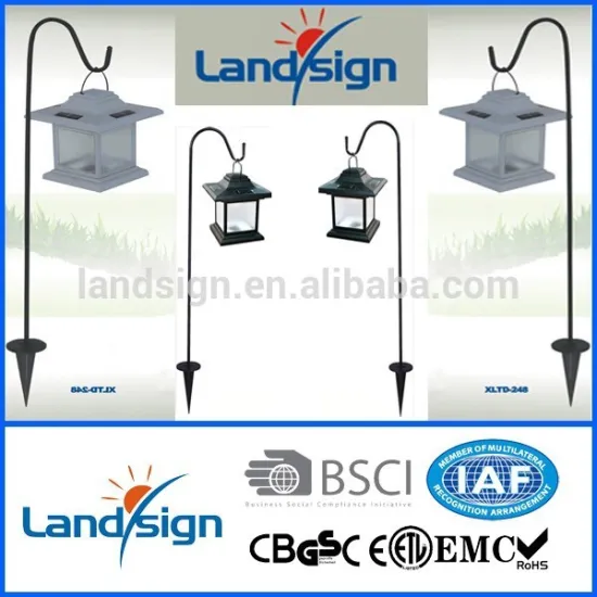 Outdoor decorative solar lantern lamp for garden or yard