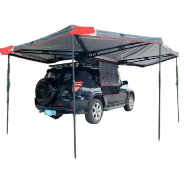 Foldable 270 Degree Retractable Foxing Awning for Outdoor Camping