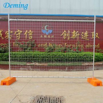 Factory Supply Removable Galvanized Temporary Fence