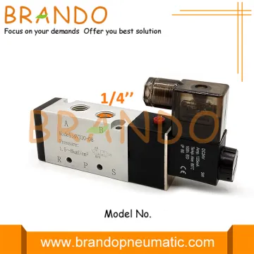 1/4'' 4V310-08 5/2 Way Pneumatic Air Control Valve