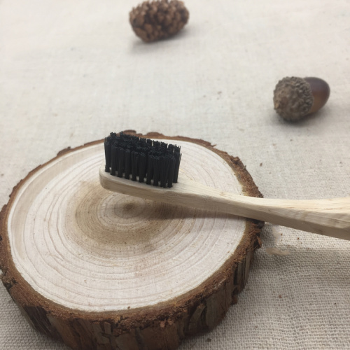 Degradável a favor do meio ambiente da escova de dentes de bambu natural