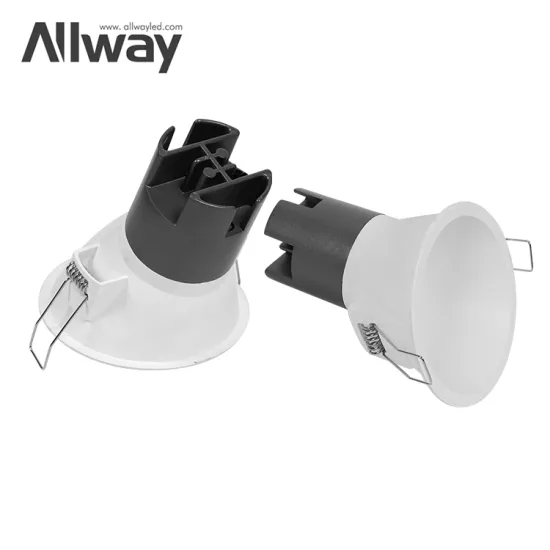 ALLWAY Hot Selling 6000K Dimmable COB LED Ceiling Lights: Adjustable Hotel Downlights