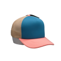 Стильная дышащая бейсболка с цветными блоками