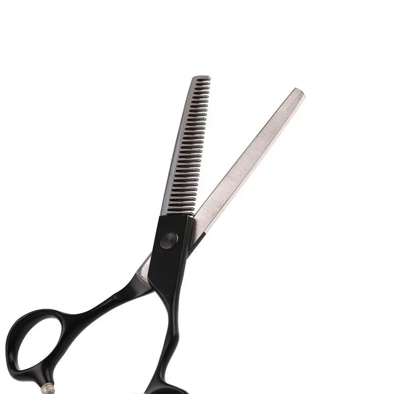 Black Stainless Steel Beauty Scissors