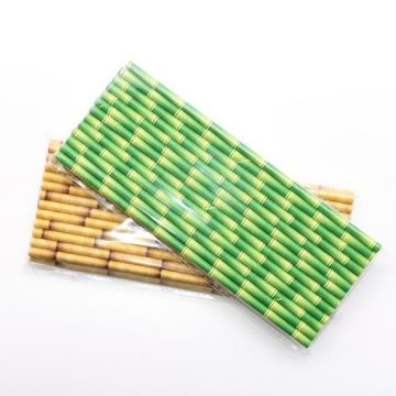 2020 Hot Sale Biodegradable Paper Drinking Straws (5.2mm, 6mm, 6.2mm)