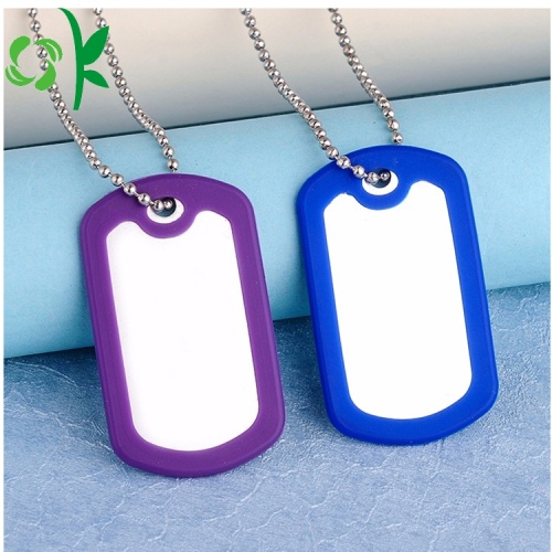 Terbaru Silicone Pet ID Tag Dog Scout Tag