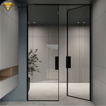 Minimalist komèsyal doub aliminyòm pòt