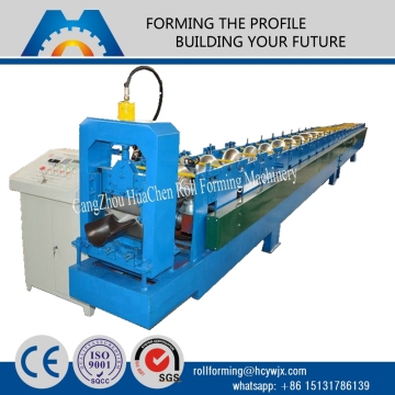 europe profile design cold rolling half round gutter manufacutring machine
