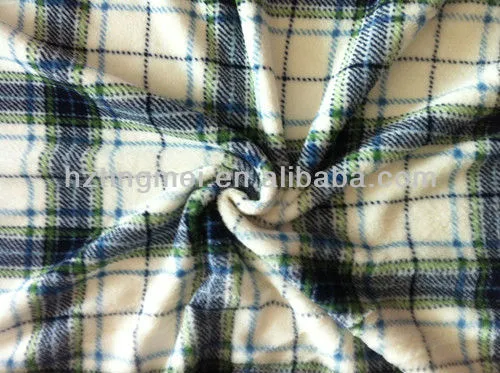 2013 Super Soft Polyester Printed Coral Fleece Fabric Wholesale