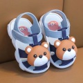 PVC Soft Baby Slippers Cartoon Sandalias para niños para niños pequeños