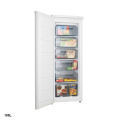 188L Solid Door No Frost Upright Vertical Freezer: Affordable Factory Pricing