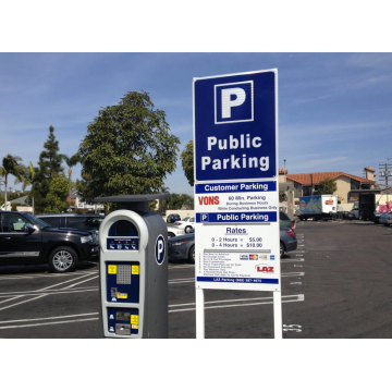 Custom Garage Signs Parking Lot Project