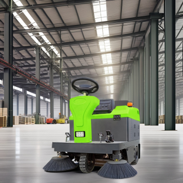 Environmentally Friendly Low-Noise Spray Dust Suppression Floor Sweeper