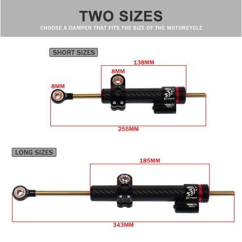 Universal Steering Stabilize Matris Dampers Aprilia