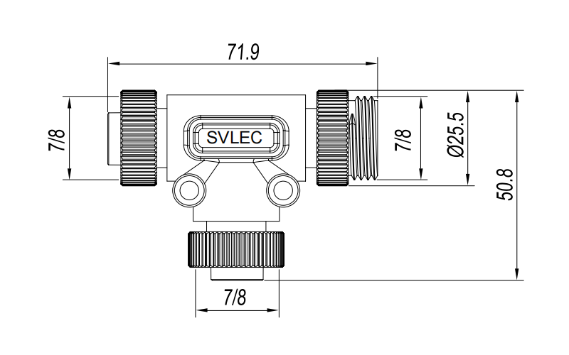 Field 7/8” Male Connector