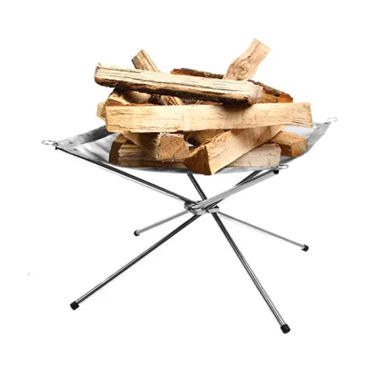 Portable Folding Outdoor Fire Pit - Campfire Convenience