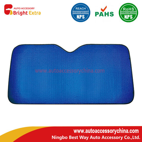 Vehicle Windshield Sun Shade Blue