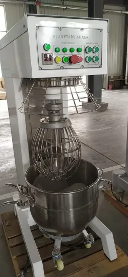 High Performance and Competitive Price 100L Planetary Food Mixer and Cake Dough Mixer with Stainless Steel