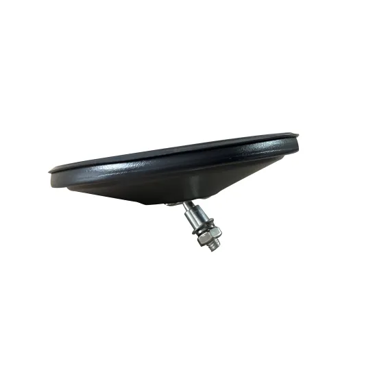 RR Rear View Mirror for Jeep Wrangler Models: JL, JK, TJ, YJ, and CJ with Round Head Power Coated Finish